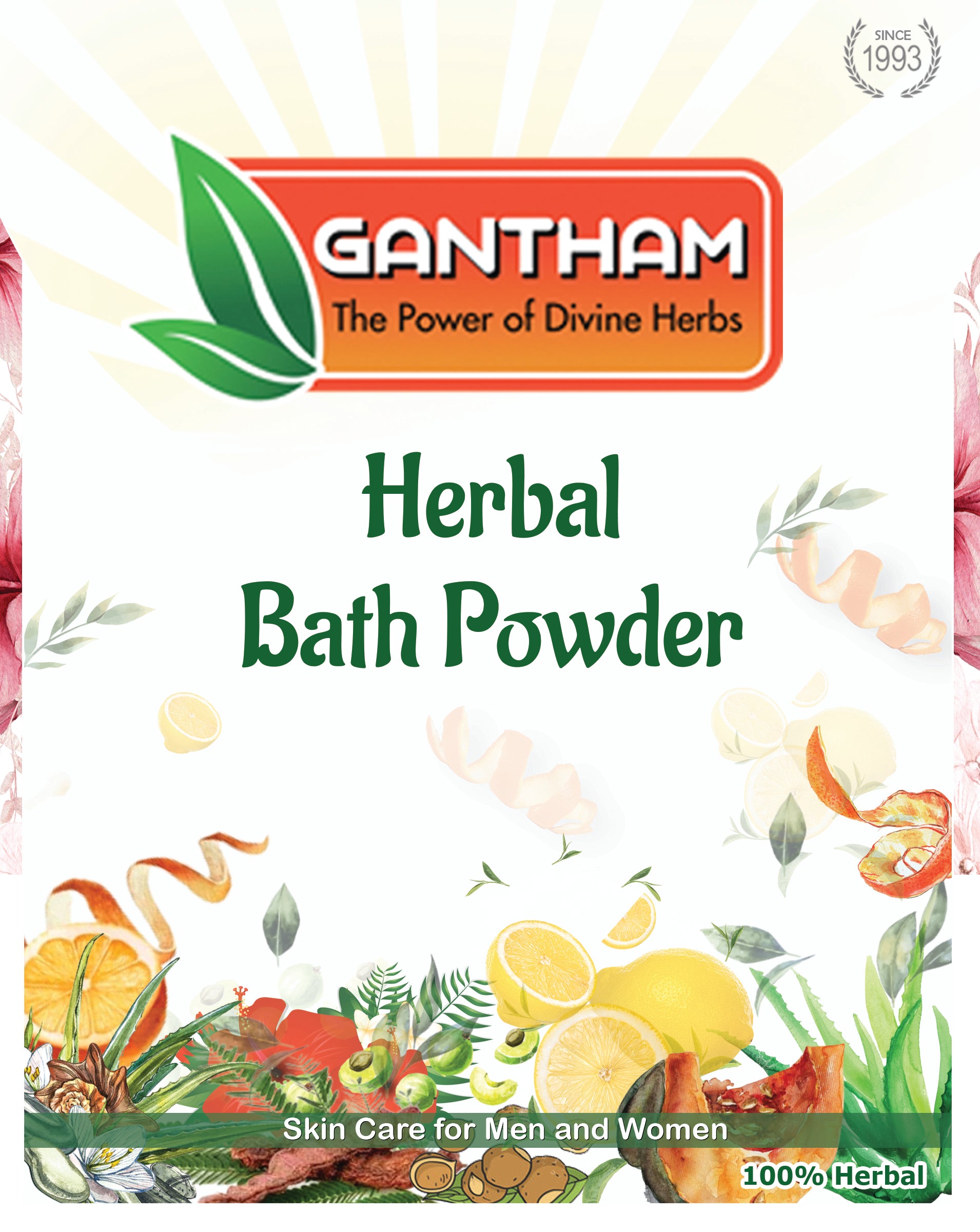 Herbal Bath Powder ( குளியல் பொடி ) - 200 gms