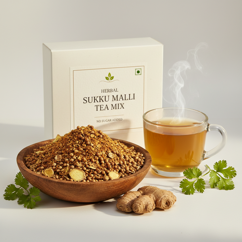 HERBAL  SUKKU MALLI TEA MIX  (No sweet added)