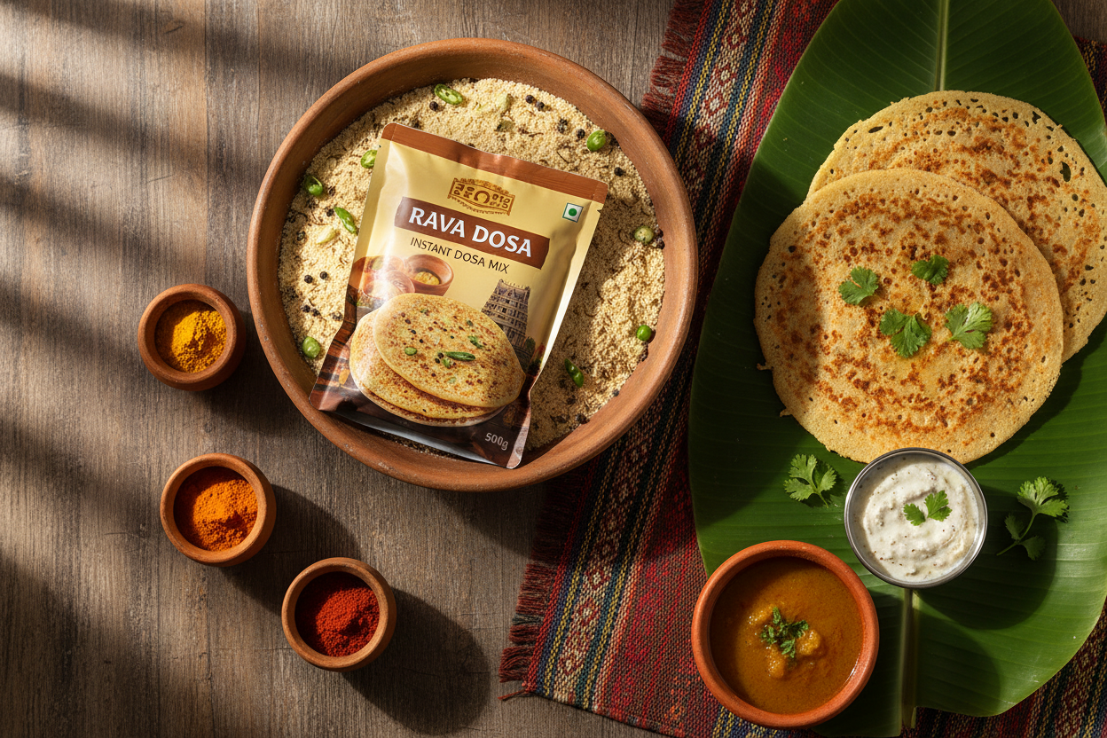 Rava Dosa Mix - 500 gms