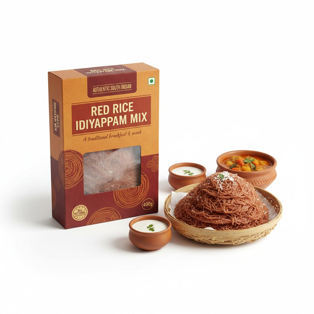 RED RICE IDIYAPPAM MIX  400 GM
